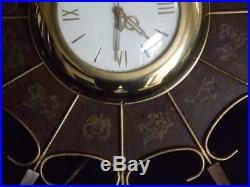 1960's Eames Atomic Era United Wall Clock # 230 Mid Century Modern Zodiac Star