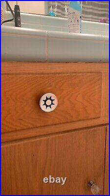 30 Atomic Starburst cabinet Knob drawer pull Mid Century Modern