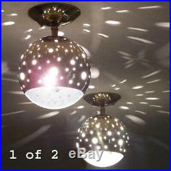 427 50s 60s Vintage Ceiling Light Lamp atomic midcentury eames retro hall 1 of 2
