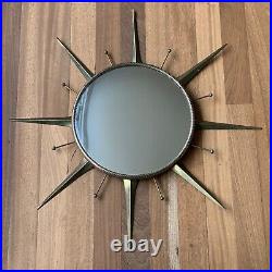 50s vintage sunburst starburst mirror atomic midcentury retro