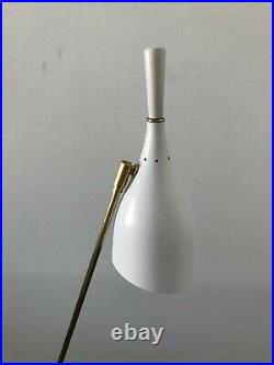 58 BRASS FLOOR LAMP Arteluce Eames Stilnovo Mid-Century Deco Atomic