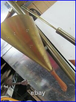 60s Stiffel Vtg Mid Century Modern Tension Pole Lamp Retro High Heel Fn Atomic