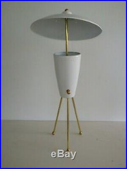 ADJUSTABLE Large TABLE LAMP Mid-Century ARTELUCE Eames STILNOVO Deco 50s Atomic