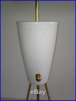 ADJUSTABLE Large TABLE LAMP Mid-Century ARTELUCE Eames STILNOVO Deco 50s Atomic