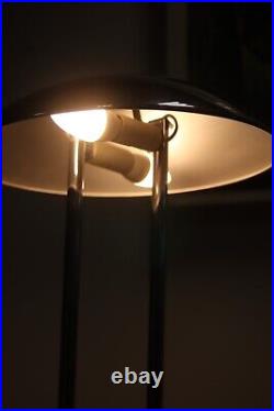 ATOMIC LAMP MID CENTURY CHROME 80's Ikea Chrome Desk Lamp By Robert Sonneman