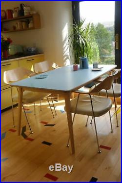 Atomic I Retro Mid Century Inspired Dining Table I Handmade Ply Formica 6 seater