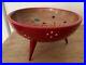 Atomic Space Age Bowl Open Candy Dish Wood Japan Mcm Painted Nos Rare 50's