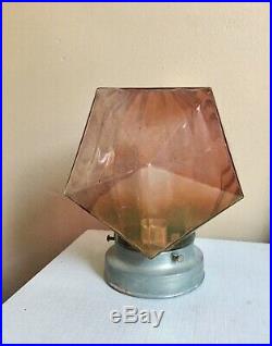 Awesome Mid Century Modern Ceiling Geometric Glass Ceiling Light Fixture Atomic