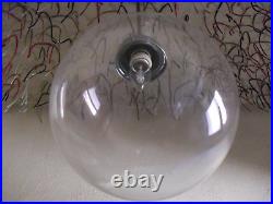 Ceiling Lamp space age atomic ceiling lamp glass. 1960/70 mid century