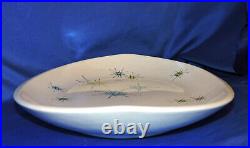 Franciscan Atomic Starburst Vintage Mid Century Modern Oval Serving Platter 15