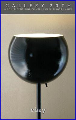 Good Design Gio Ponti Laurel Floor Lamp! Italy MID Century Modern Atomic Vtg 60s