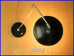 Iconic! Clay Michie For Knoll Desk Lamp! MID Century Modern Atomic 50s Vtg Black