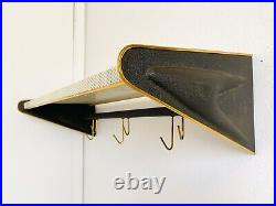 MID CENTURY 1950S ATOMIC COAT RACK HANGER SPACE AGE 50s 60s VINTAGE Boomerang