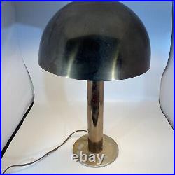 MID Century Modern Atomic Lamp Copper Finish Htf