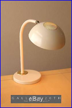 MID Century Modern Laurel Desk Lamp! Nessen Panton Atomic 1960's Vtg Brass Retro