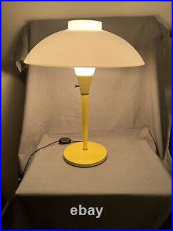 MID Century Modern Lightolier Table Lamp 1950's Gerald Thurston Atomic Mushroom