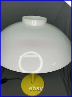 MID Century Modern Lightolier Table Lamp 1950's Gerald Thurston Atomic Mushroom