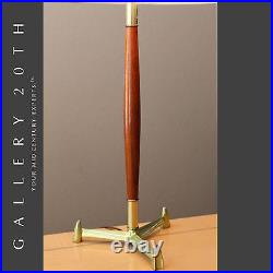 MID Century Modern'rocket' Tripod Laurel Lamp! Vtg Stiffel Atomic Thurston 50's