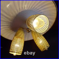 Mid CENTURY MODERN LAMP Arteluce Stilnovo Atomic, Ceiling Lamp Vintage CA 1950