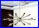 Mid Century 24 Arm Chrome Finish Brass Sputnik atomic chandelier for home decor