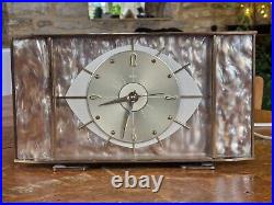 Mid Century Atomic Metamec Electric Mantle Shelf Clock