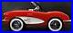 Mid Century Atomic Modern Jet Space Age 1950s Chevrolet Chevy Corvette Race Car