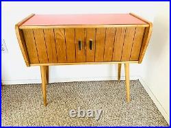 Mid Century Credenza Vintage Cabinet 50s chest of Drawer 60s Sideboard Atomic