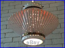 Mid Century Modern Atomic Ceiling Light Chandelier Lamp Metal