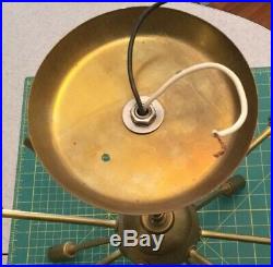 Mid-Century Modern SPUTNIK Atomic PENDANT Ceiling Lamp CHANDELIER Solid Brass