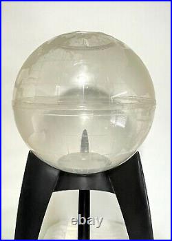 Mid Century Modern Space Age Atomic 33 World Globe Terrarium Aquarium Planter