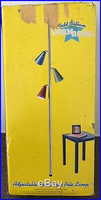 Mid Century POLE LAMP Todd Oldham DORMROOM Eames Stilnovo Deco Arteluce Atomic
