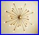 Mid Century Style Atomic Light Brass Sputnik Chandelier 24 Arms Starburst Lights