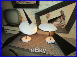 Mid century modern Atomic Vintage Space Age Lamps
