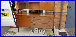 Nathan vintage mid century 1950s -60s two tier atomic sideboard drinks cabinet