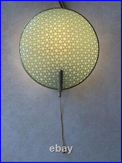 Pair Erco Mid Century Wall Sconce Mint Light lamp bakelit 50s Atomic 60s vintage