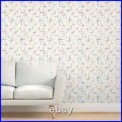 Peel-and-Stick Removable Wallpaper Atomic Mid Century Modern Vintage Style Retro