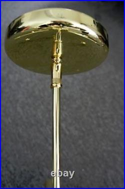 Polished Brass Atomic Sputnik Starburst Ceiling Chandelier Mid Century Modern