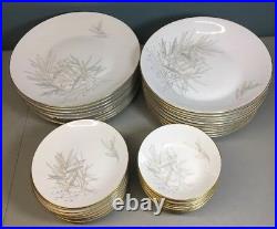 Rosenthal Atomic Leaf Leaves Mid Century Modern 40 pc Dinnerware Plates/Bowls