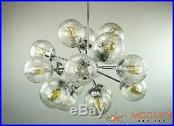 Sputnik Atomic Mid Century Modern Chandelier Starburst Vintage 50 60s Eames lamp