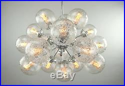 Sputnik Atomic Mid Century Modern Chandelier Starburst Vintage 50 60s Eames lamp
