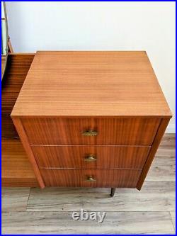 Stunning mid century Lebus dressing table atomic retro vintage