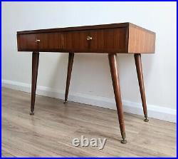 Stunning mid century console side coffee table cabinet atomic legs vintage retro