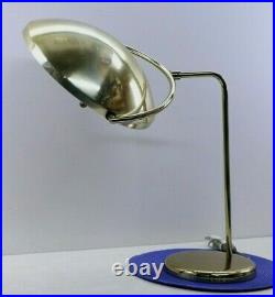 UFO Atomic Flying Saucer Mid Century Modern Retro Table Lamp Articulating Shade