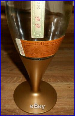Vintage 1950's Old Forester Decanter Atomic Sputnick Raymond Loewy Mid-century