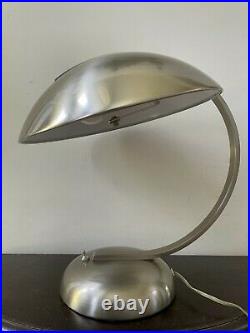 Vintage Atomic Flying Saucer Table Lamp Mid-Century Modern