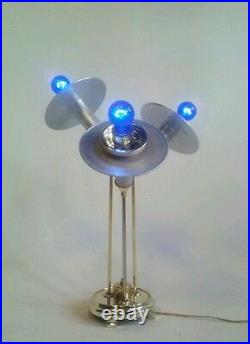 Vintage Atomic Ufo Space Lamp Light Fixture Sputnik Robot MCM MID Century Modern