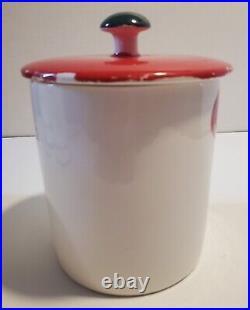 Vintage Holt Howard Christmas Cookie Jar Mid Century Atomic Style Ceramic 1960