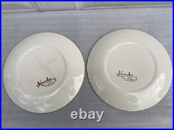 Vintage MCM Knowles Festival 1950s Atomic Mid Century Modern Plates Bowls Star