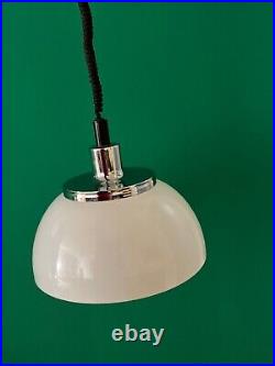 Vintage Meblo Guzzini Faro Mid Century Pendant Space Age Lamp Atomic Light Pop