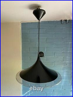 Vintage Meblo Guzzini Mid Century Pendant Space Age UFO Lamp Atomic Design Light